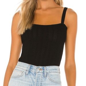 superdown Tina Tank Top in Black Size XS